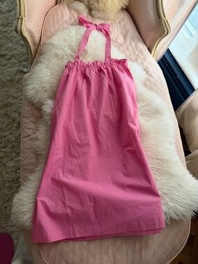 The Beaufort Bonnet Company Pink Halter Girls Dress size 14 NWT